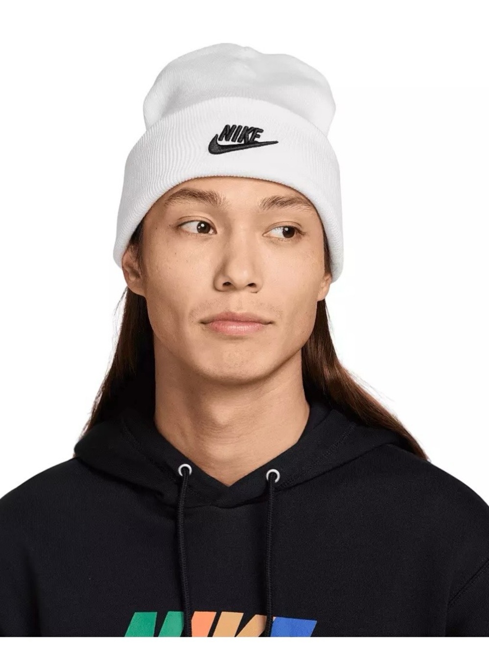 Nike Peak Futura Beanie (White)